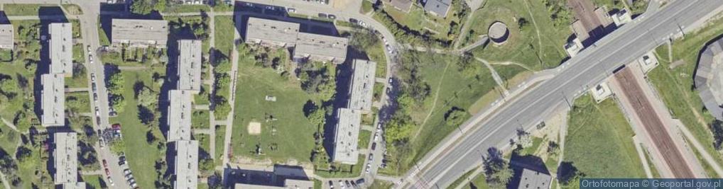 Zdjęcie satelitarne Usługi Projektowe i Nadzór Budowlany