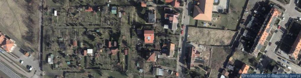 Zdjęcie satelitarne Usługi Projektowe i Nadzór Lucyna Maria Kaczyńska