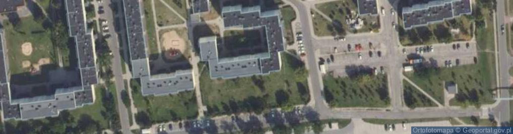 Zdjęcie satelitarne Usługi Projektowe i Nadzorowanie Budownictwa Gazowego Biegański Andrzej