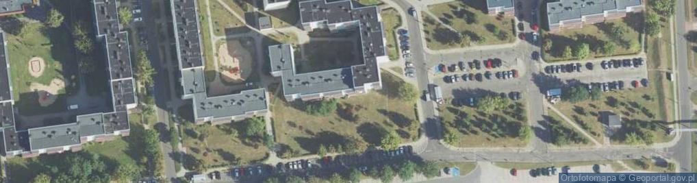 Zdjęcie satelitarne Usługi Projektowe i Nadzorowanie Budownictwa Gazowego Biegański Andrzej