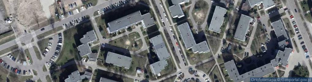 Zdjęcie satelitarne Usługi Projektowe i Nadzory Budowlane B Stejkowski E Stejkowski