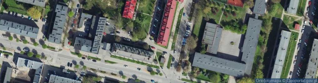 Zdjęcie satelitarne Usługi Projektowe Jerzy, Jacek Szymańscy