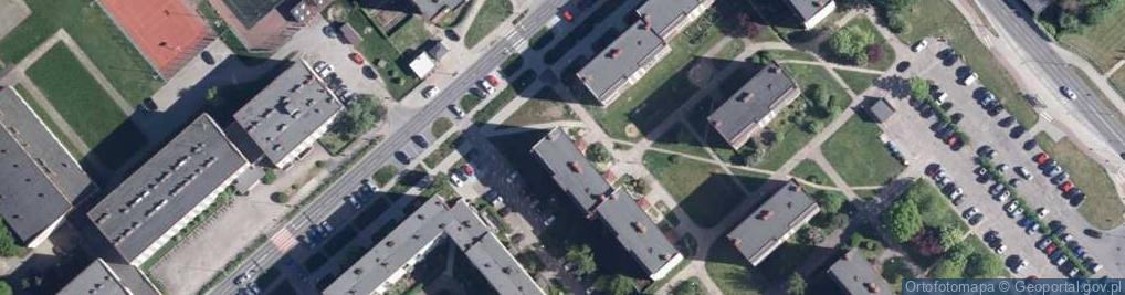 Zdjęcie satelitarne Usługi Projektowe Kierowanie i Nadzór