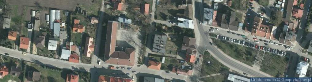 Zdjęcie satelitarne Usługi Projektowe Kosztorysowanie Nadzór Budowlany Zbigniew Zachodni