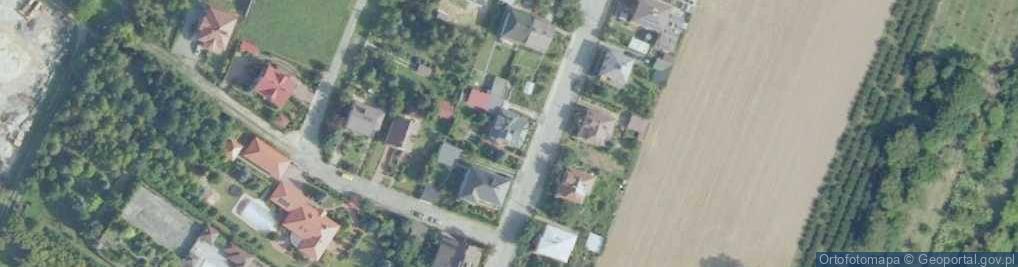 Zdjęcie satelitarne Usługi Projektowe Krasiński Andrzej