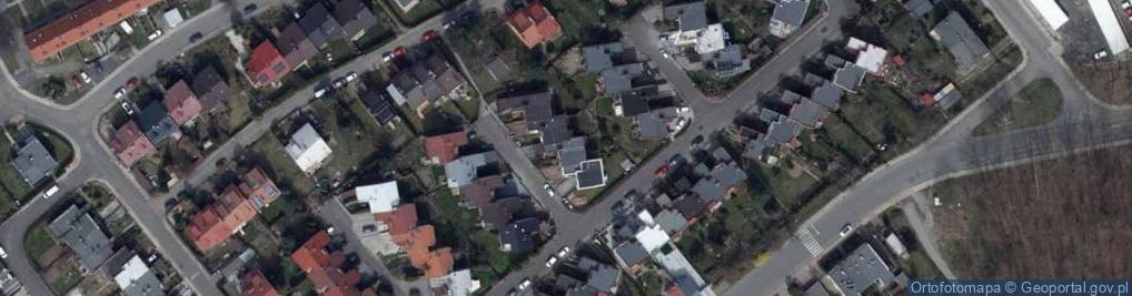 Zdjęcie satelitarne Usługi Projektowe Kubina Bernard Kubina Alicja
