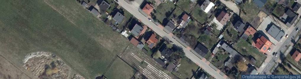 Zdjęcie satelitarne Usługi Projektowe MGR Inż