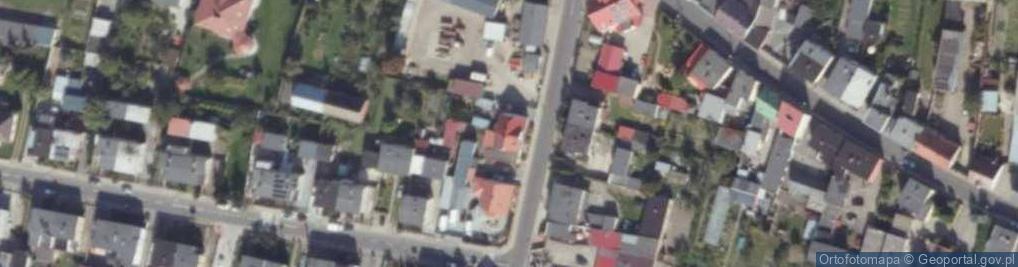 Zdjęcie satelitarne Usługi Projektowe Nadzory Budowlane Kosztorysy Krobia