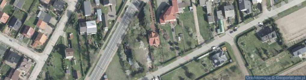 Zdjęcie satelitarne Usługi Projektowe Nowak Jerzy Henryk