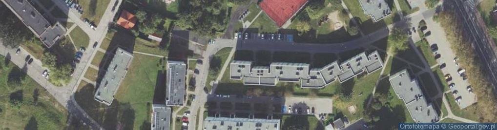 Zdjęcie satelitarne Usługi Projektowe Proinstal Paweł Wronowski