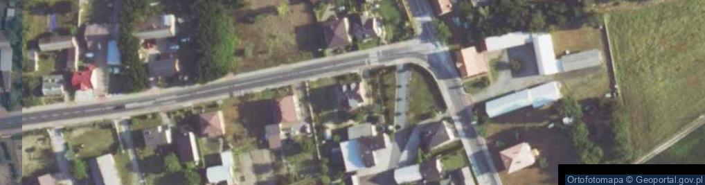 Zdjęcie satelitarne Usługi Projektowe Stefania Nikodem Siorek