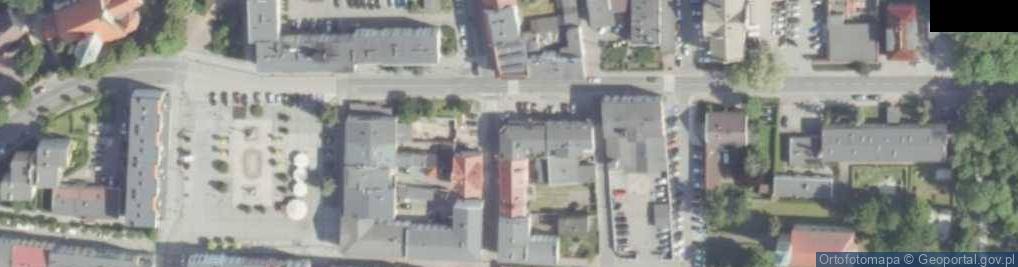 Zdjęcie satelitarne Usługi Projektowe w Budownictwie Inż