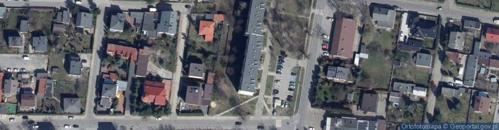 Zdjęcie satelitarne Usługi Projektowe w Budownictwie