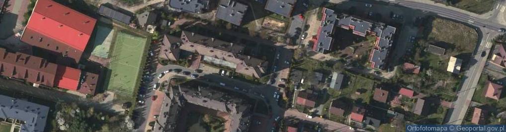Zdjęcie satelitarne Usługi Projektowe w Budownictwie