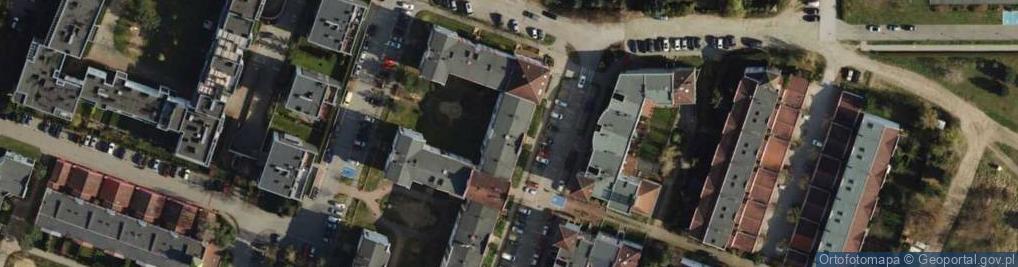 Zdjęcie satelitarne Usługi Projektowe w Zakresie Budownictwa
