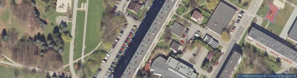 Zdjęcie satelitarne Usługi Projektowe Walczyk Marta