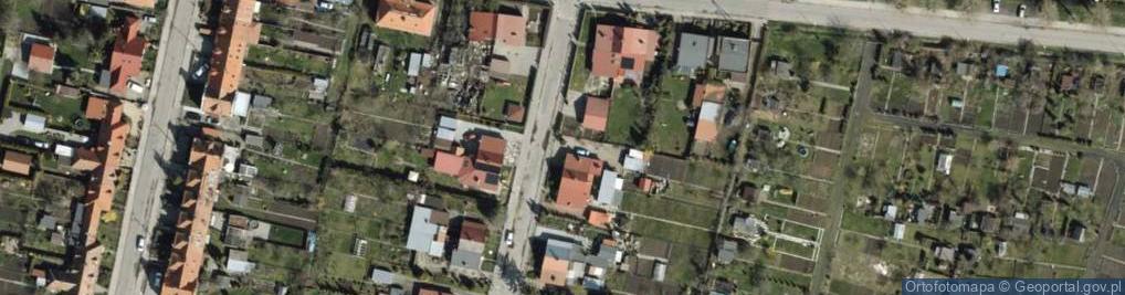 Zdjęcie satelitarne Usługi Projektowe Wąsik Czesław