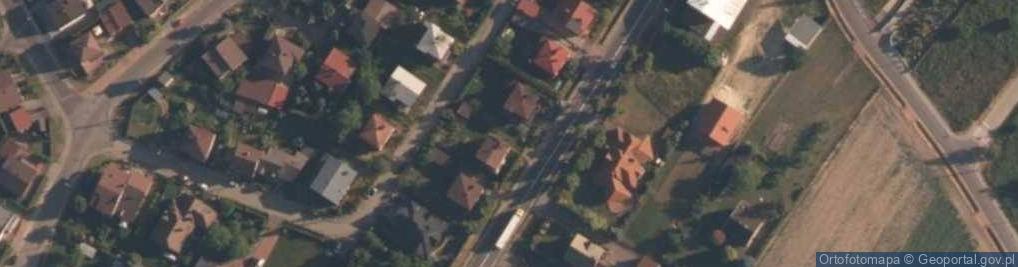 Zdjęcie satelitarne Usługi Projektowe Widera Henryk