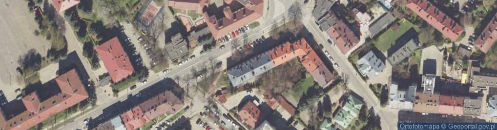 Zdjęcie satelitarne Usługi Projektowe