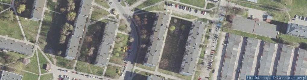 Zdjęcie satelitarne Usługi Projektowo Budowlane Projektobud