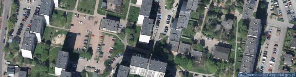 Zdjęcie satelitarne Usługi Projektowo Budowlane