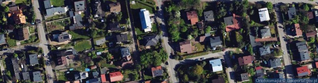 Zdjęcie satelitarne Usługi Projektowo Inwestycyjne Koprojekt