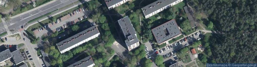 Zdjęcie satelitarne Usługi Projektowo Wykonawcze Budmar