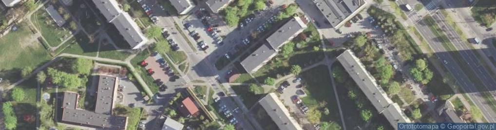 Zdjęcie satelitarne Usługi Projektowo Wykonawcze