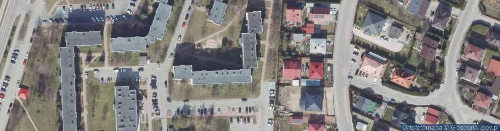 Zdjęcie satelitarne Usługi Przedstawicielsko Agencyjne