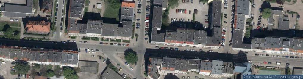 Zdjęcie satelitarne Usługi Rachunkowe Sęk Irena