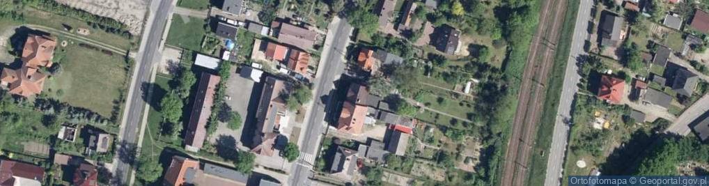 Zdjęcie satelitarne Usługi Radiologiczne Arleta Chojnacka