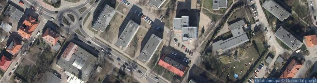 Zdjęcie satelitarne Usługi Ratownictwa Medycznego