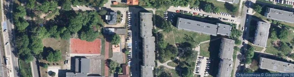 Zdjęcie satelitarne Usługi Rehabilitacyjne Dagmara Wiewióra