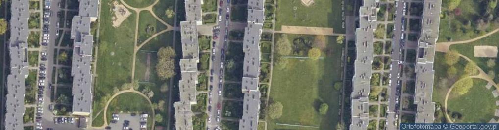 Zdjęcie satelitarne Usługi Remontowo Budowlane A Fronia Fronia Adam