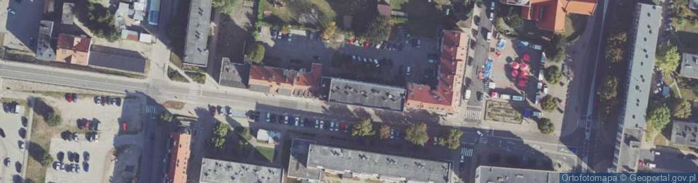 Zdjęcie satelitarne Usługi Rolnicze Dawid Ebert