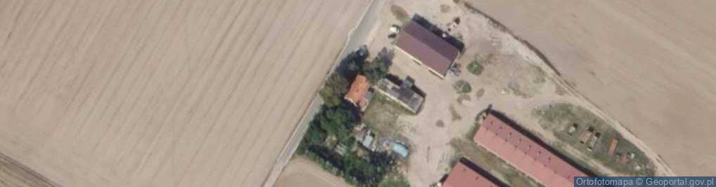Zdjęcie satelitarne Usługi Rolnicze Dzierżysław Dziurka