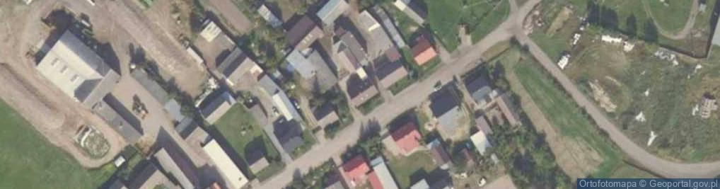 Zdjęcie satelitarne Usługi Rolnicze Eugenia Jabłońska