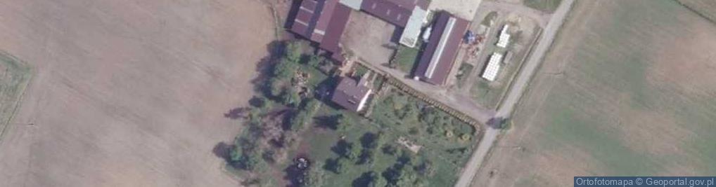 Zdjęcie satelitarne Usługi Rolnicze Grzegorz Sikora