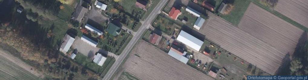 Zdjęcie satelitarne Usługi Rolnicze - Hasiuk Jan
