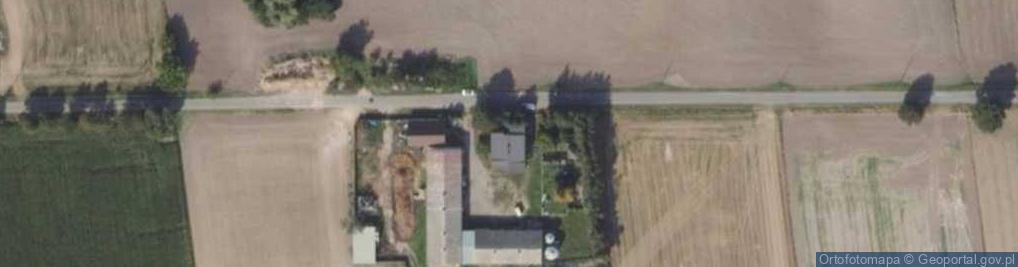 Zdjęcie satelitarne Usługi Rolnicze Kazimierz Kusz