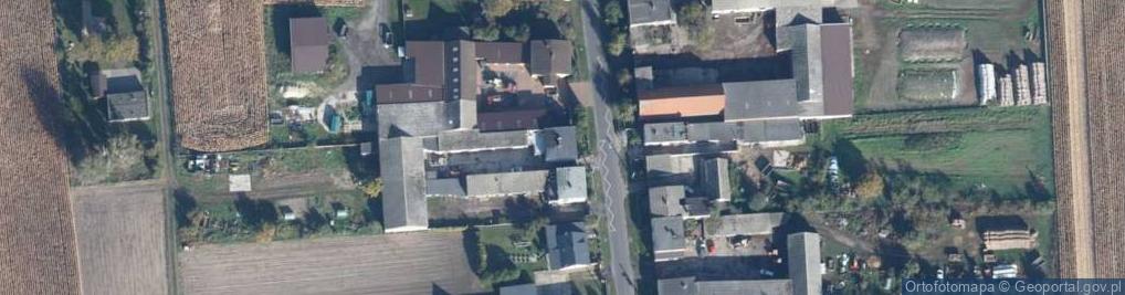 Zdjęcie satelitarne Usługi Rolnicze Michał Korbas