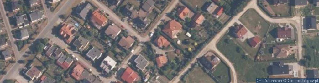 Zdjęcie satelitarne Usługi Rolnicze Pabirowska Dorota.
