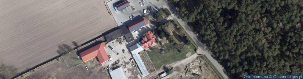 Zdjęcie satelitarne Usługi Rolnicze "Raj" Antoni Rychlik