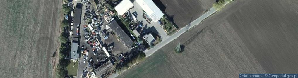 Zdjęcie satelitarne Usługi Rolnicze Robak Arkadiusz Wielowieś 55, 88-140 Gniewkowo