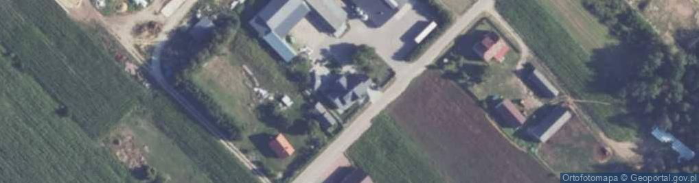 Zdjęcie satelitarne Usługi Rolnicze Stanisław Popielarczyk