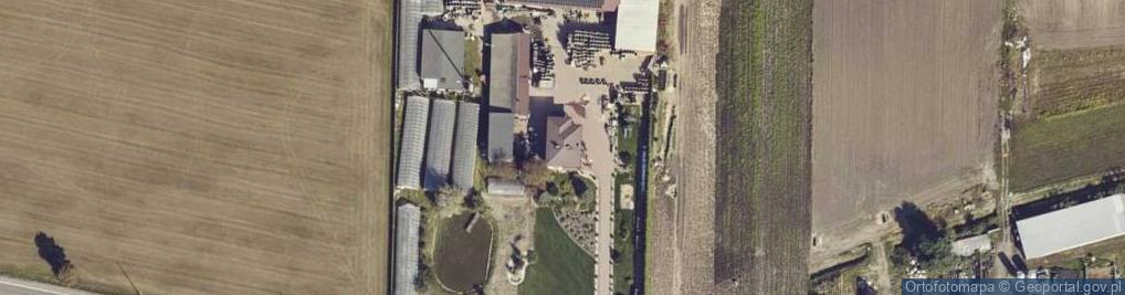 Zdjęcie satelitarne Usługi Rolnicze Teresa Chudaś
