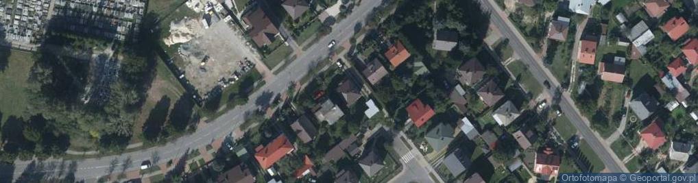 Zdjęcie satelitarne Usługi Spedycyjne Jan Remizowski