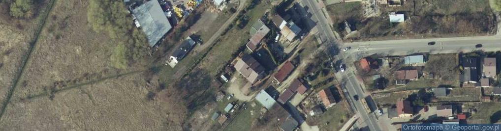 Zdjęcie satelitarne Usługi Stolarskie Langowski Marian w Miejscu Wykonywania Usług