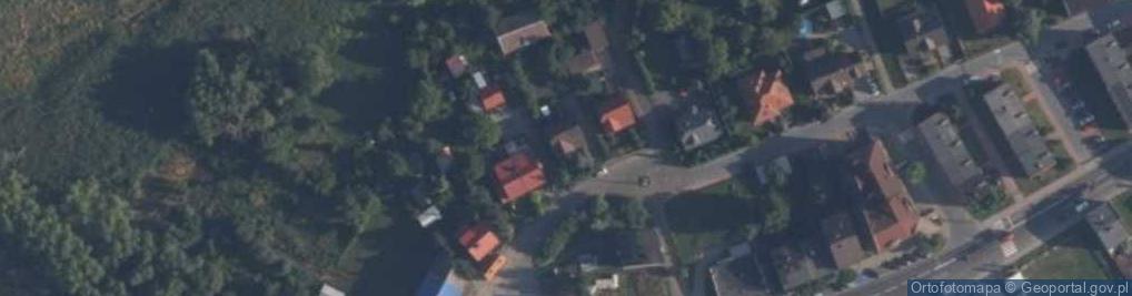 Zdjęcie satelitarne Usługi Stolarskie, Usługi Transportowe - Przewóz Osób Leszek Gudowski