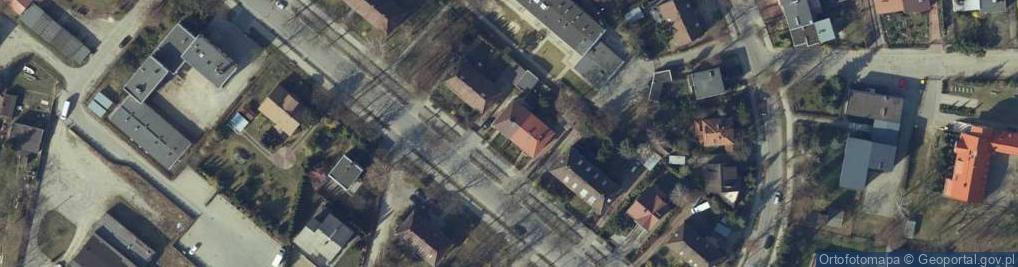 Zdjęcie satelitarne Usługi Szklarskie Kierska Małgorzata